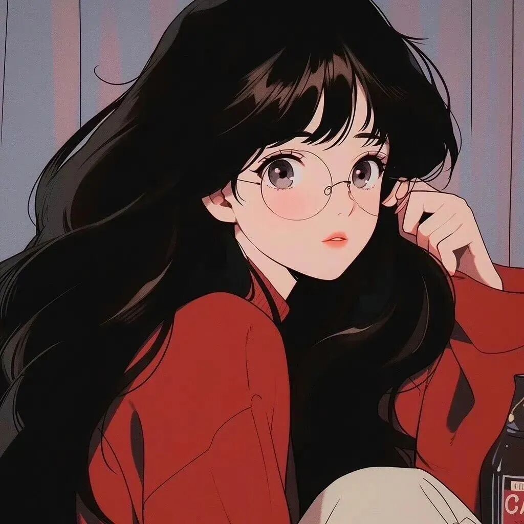 秋天温柔动漫头像女
