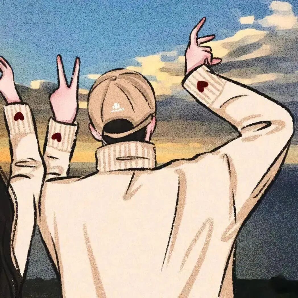情侣头像 动漫情侣头像 动漫情头  情头 超甜头像 