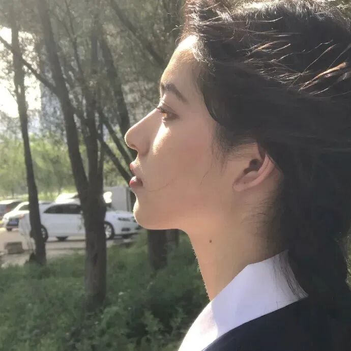 女生 女生头像 女头 侧脸 侧脸头像