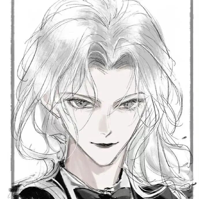 动漫 动漫头像 动漫男头 动漫头像男 黑白动漫头像 黑白动漫
