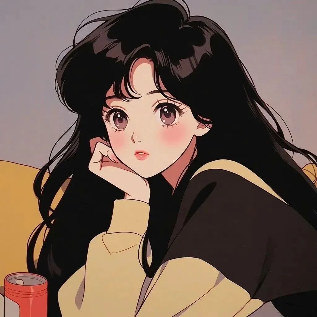 秋天温柔动漫头像女