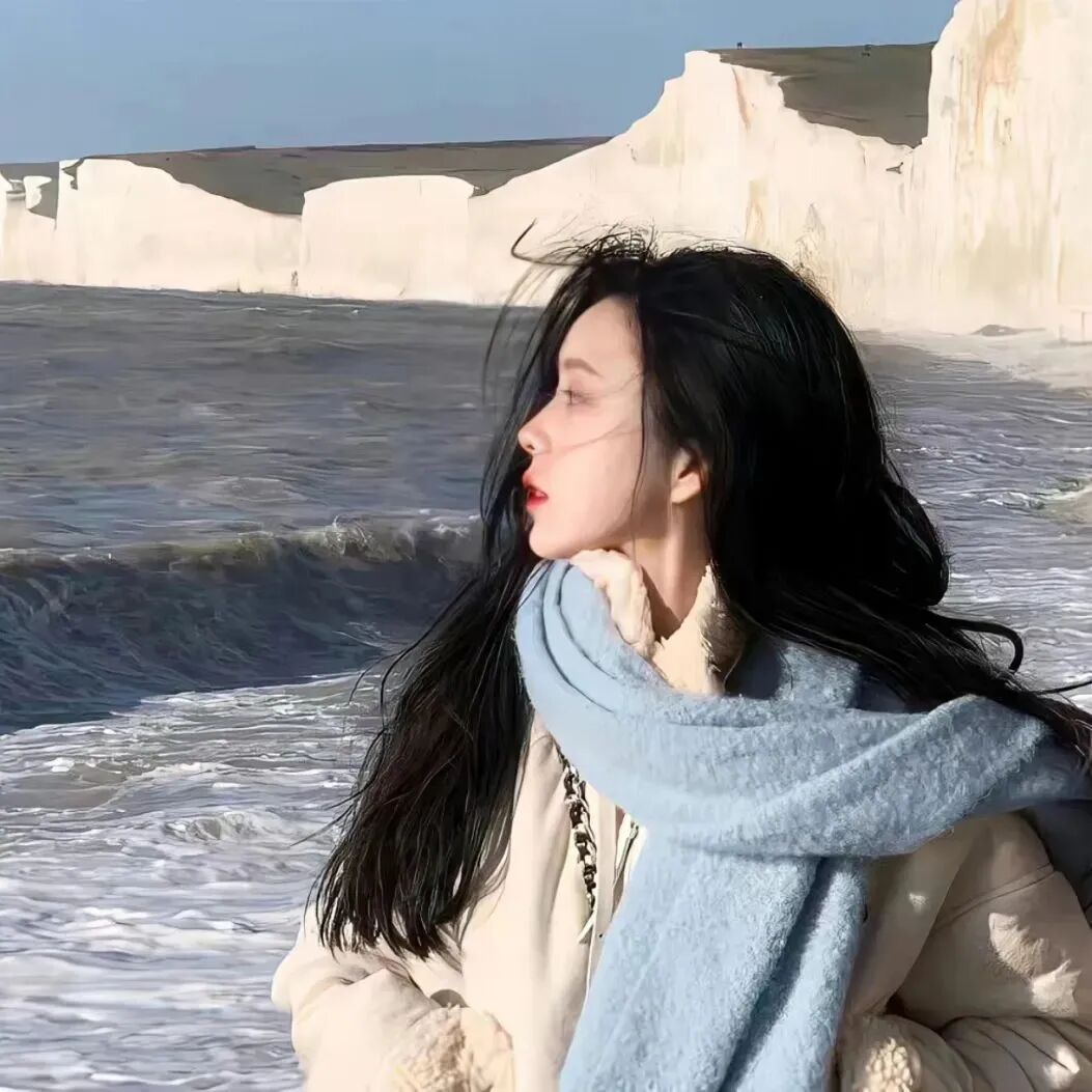 女生 女生头像 女头 氛围感 氛围感头像 侧脸 侧脸头像 冬天头像