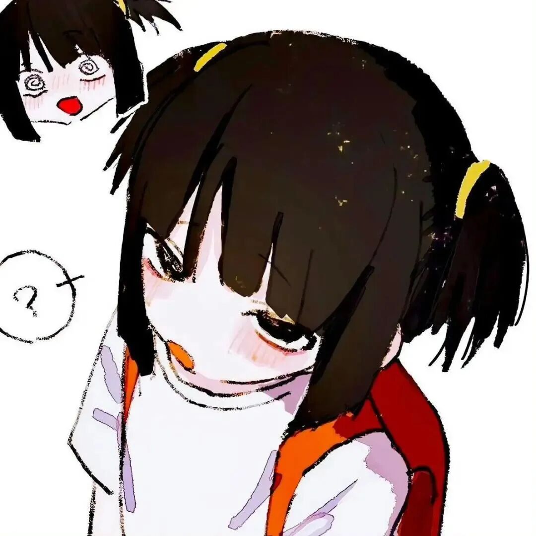 呆萌动漫头像女
