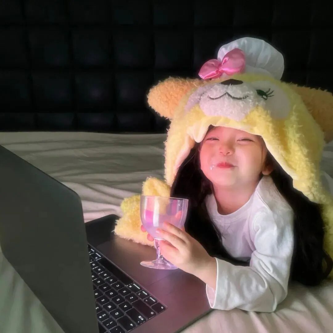 可爱小女孩萌娃头像