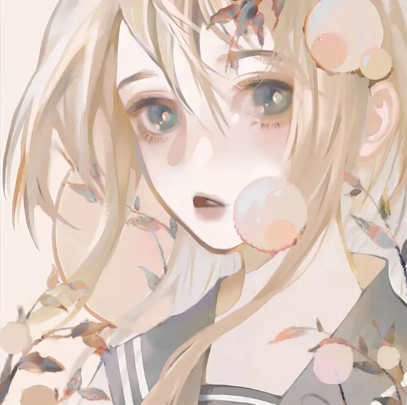 温柔动漫头像女