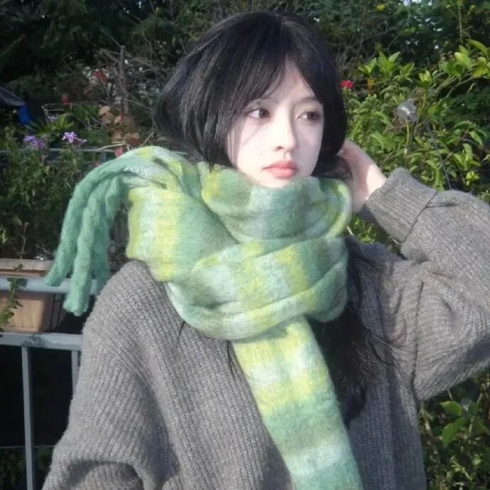 冬天温柔女生头像