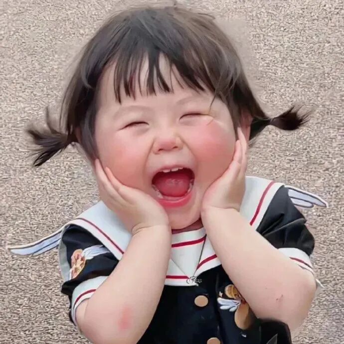 可爱瑶一瑶小女孩萌娃头像