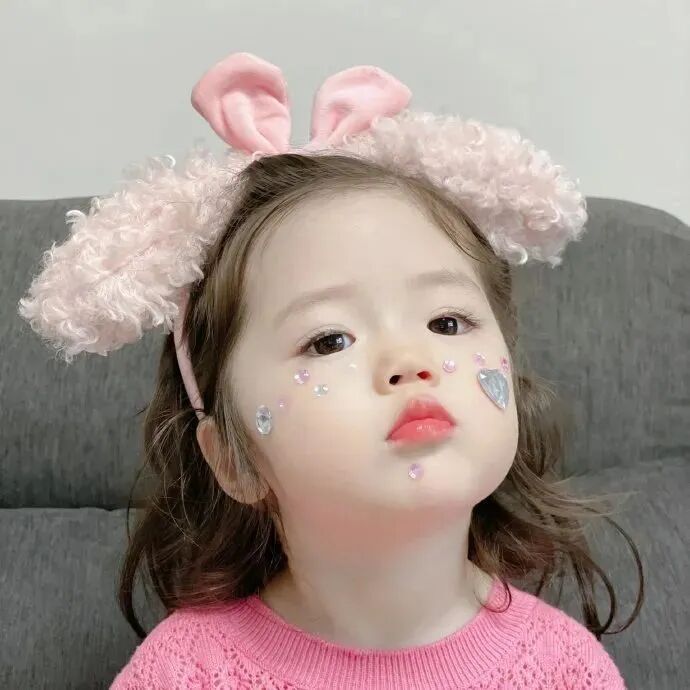 可爱小女孩萌娃头像