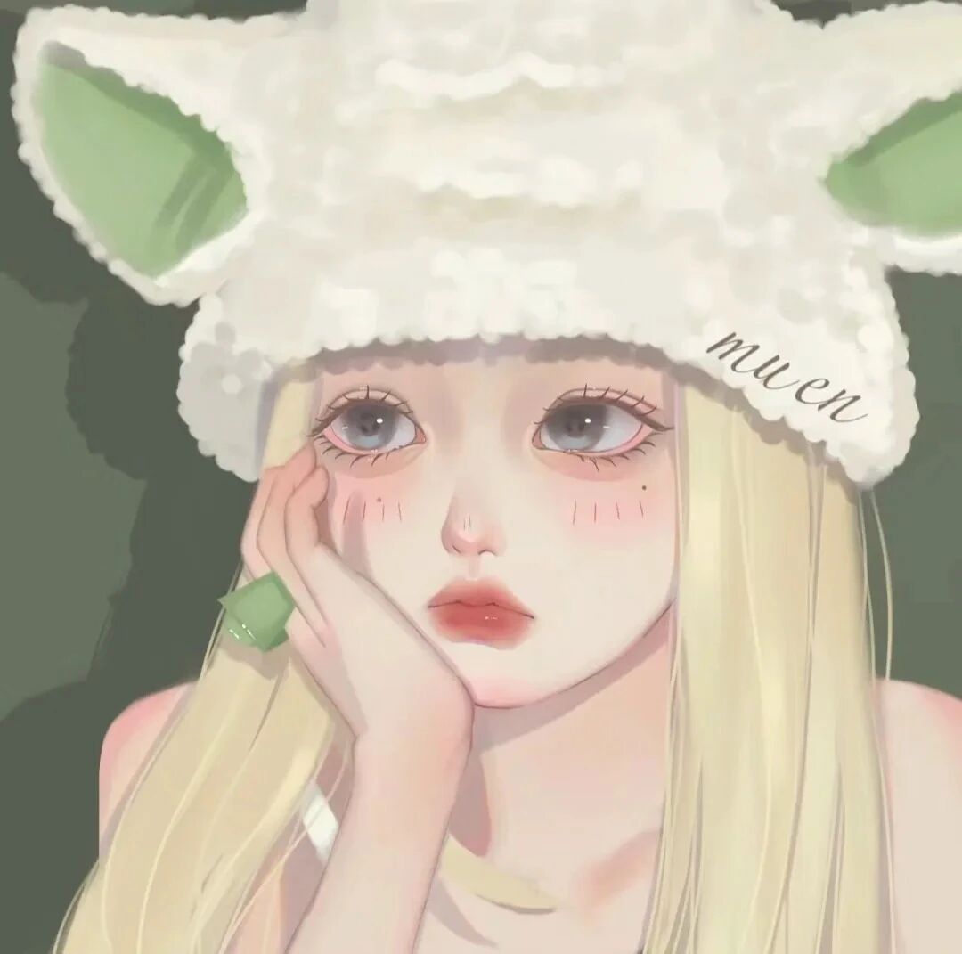 甜妹手绘动漫头像女