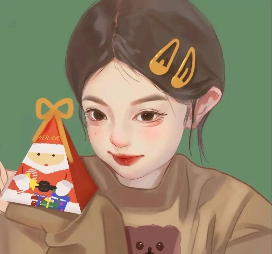 甜妹手绘动漫头像女
