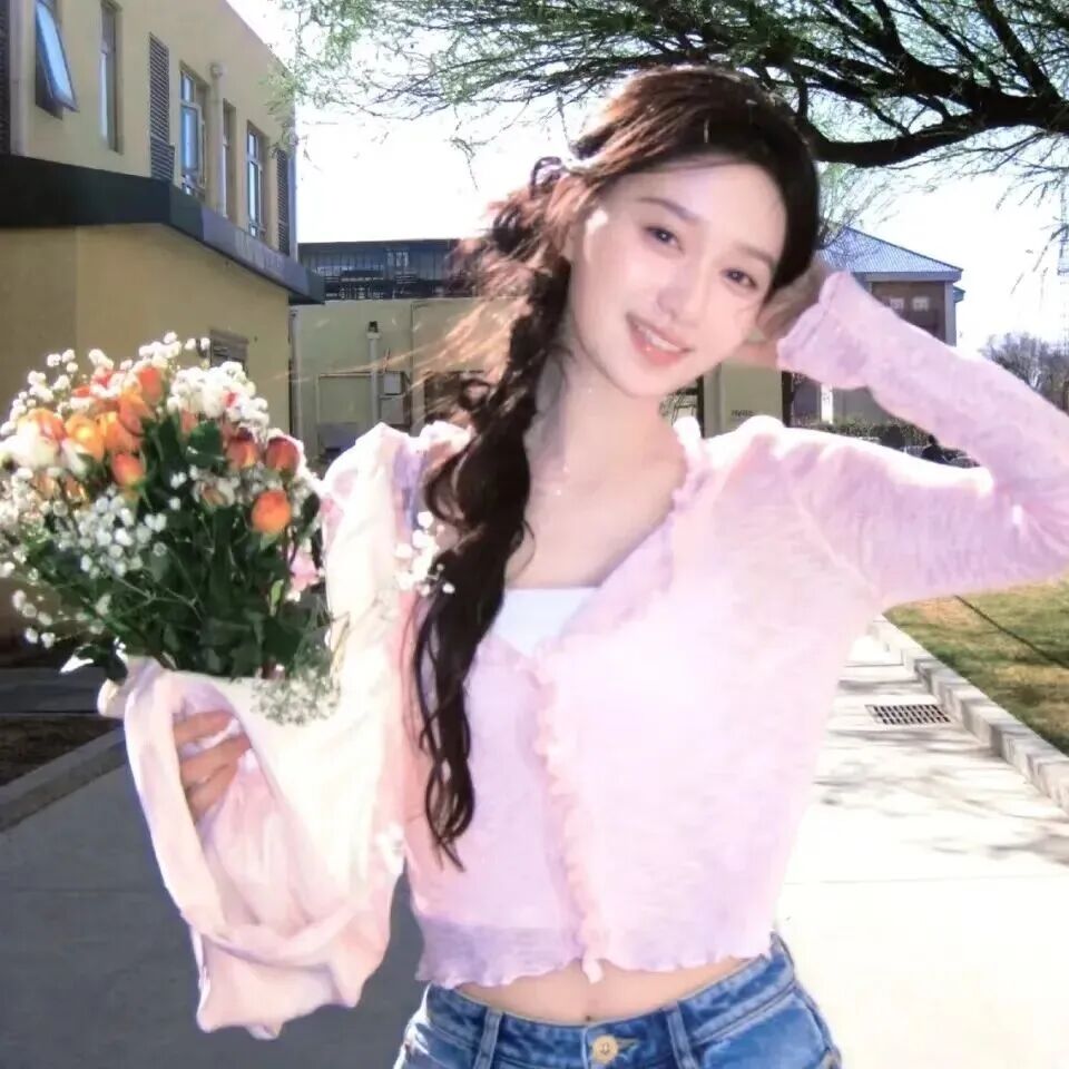 鲜花温柔女生头像
