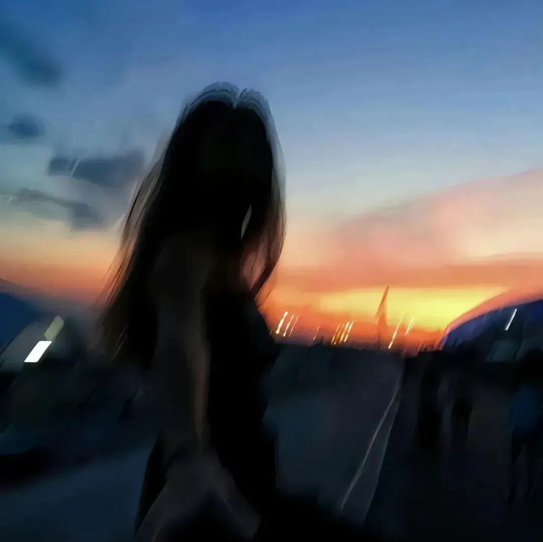 氛围感不露脸女生头像