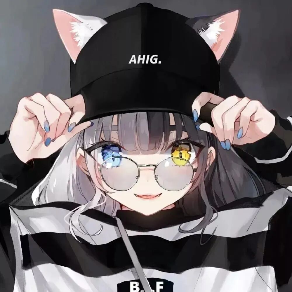 潮流动漫头像女