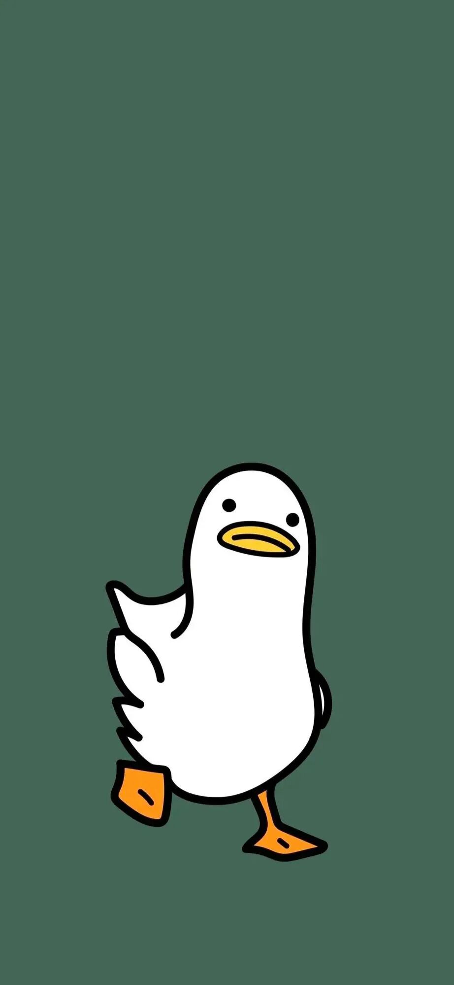 可爱卡通鸭子壁纸