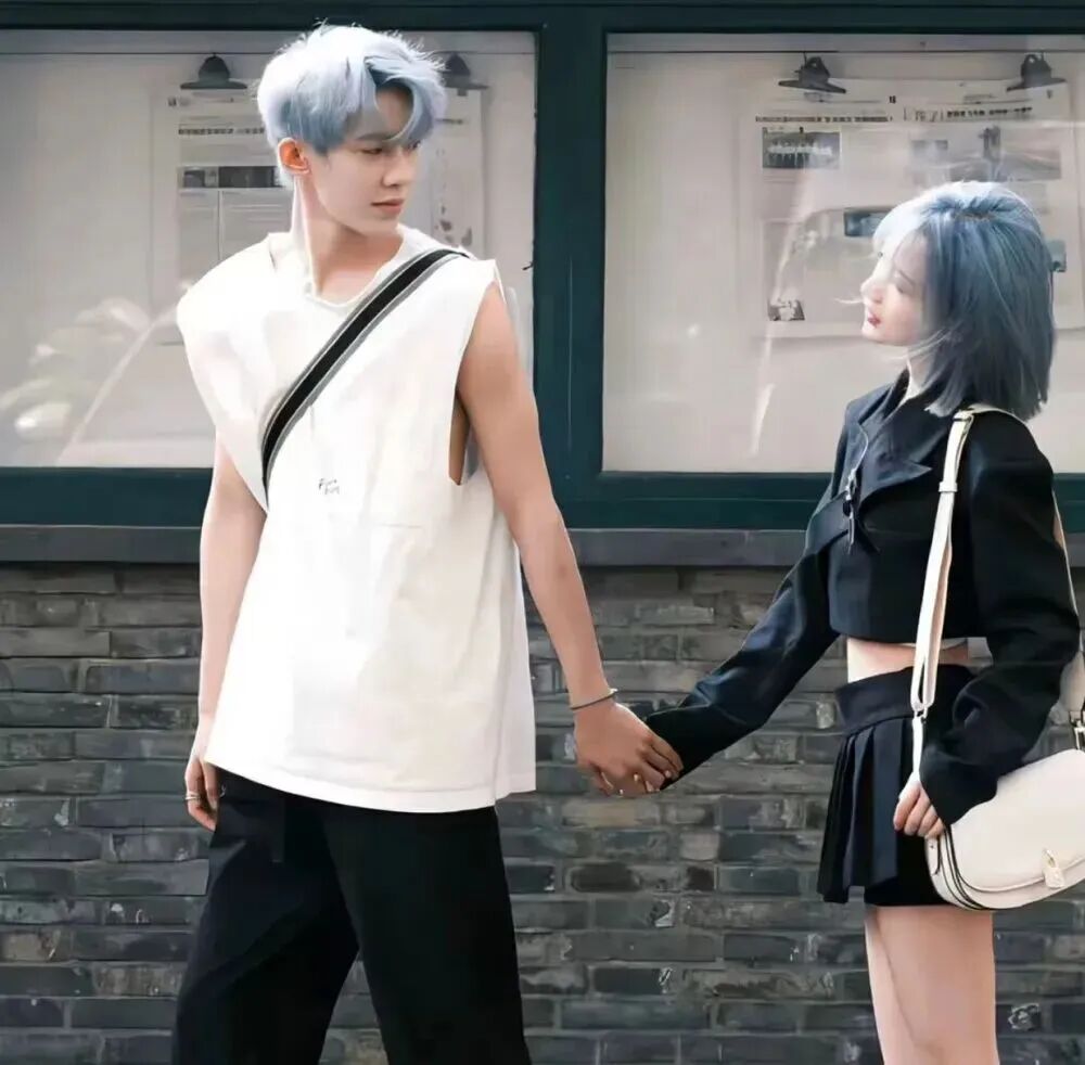 qianshouzertylove牵手真人情侣头像