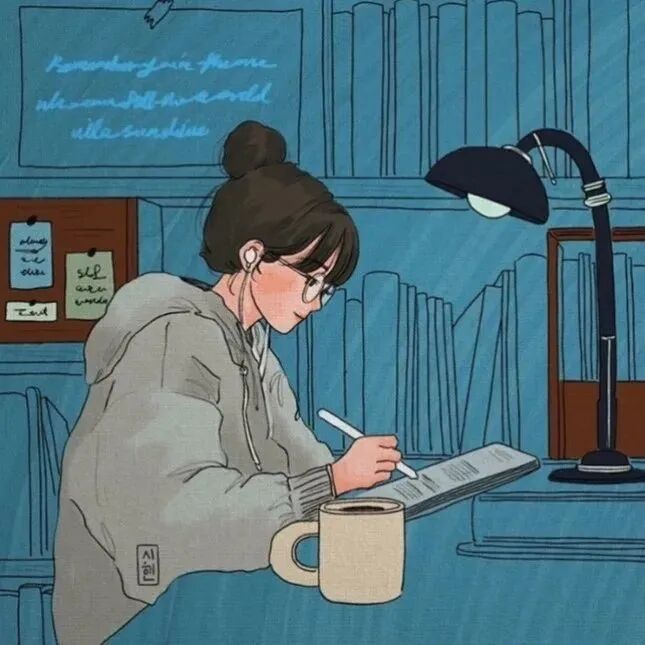 二人闺蜜头像动漫闺蜜头像唯美头像文艺头像