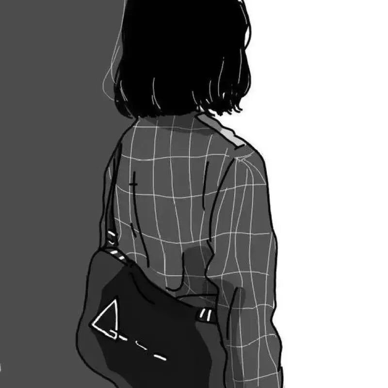 动漫头像女孤独感动漫头像