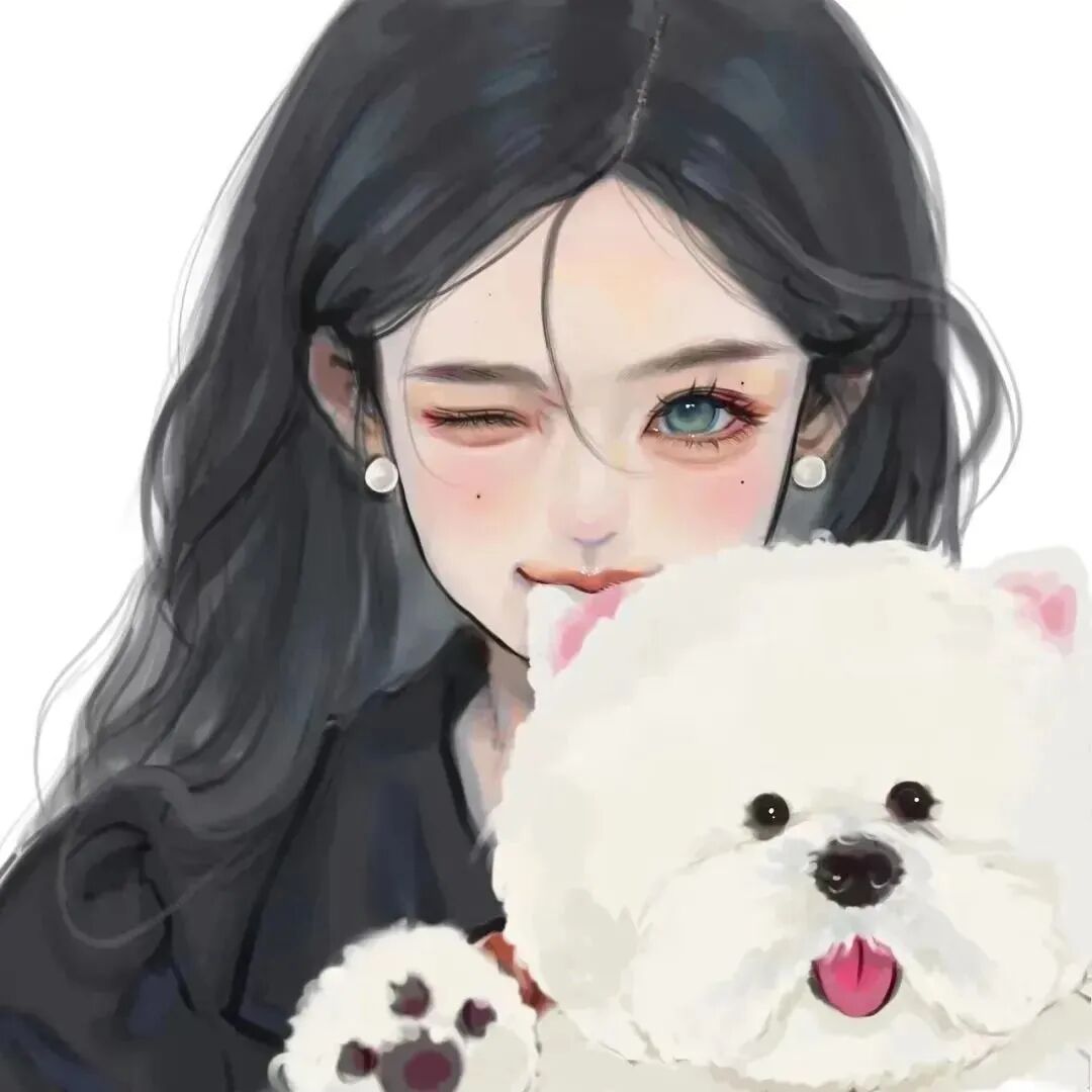 可爱手绘动漫头像女