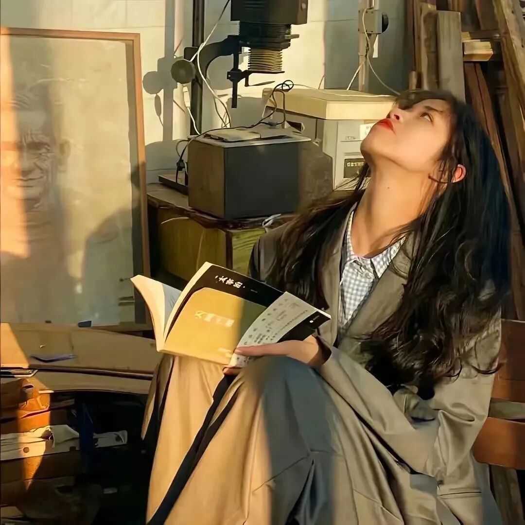 氛围感女生头像氛围感头像侧脸头像