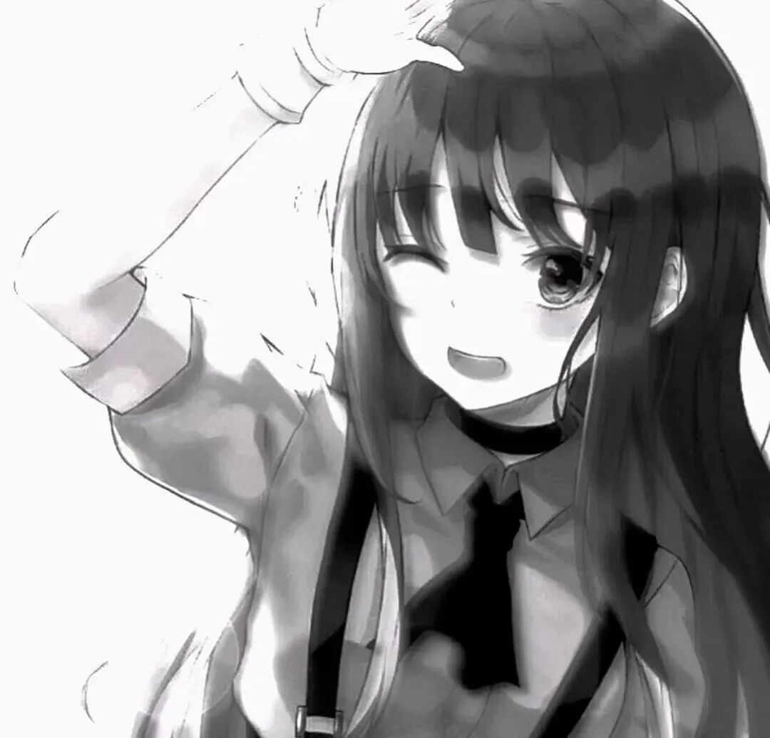 动漫头像  动漫女 动漫女头  动漫头像女 可爱动漫女 可爱动漫头像女 黑白动漫女 黑白动漫头像