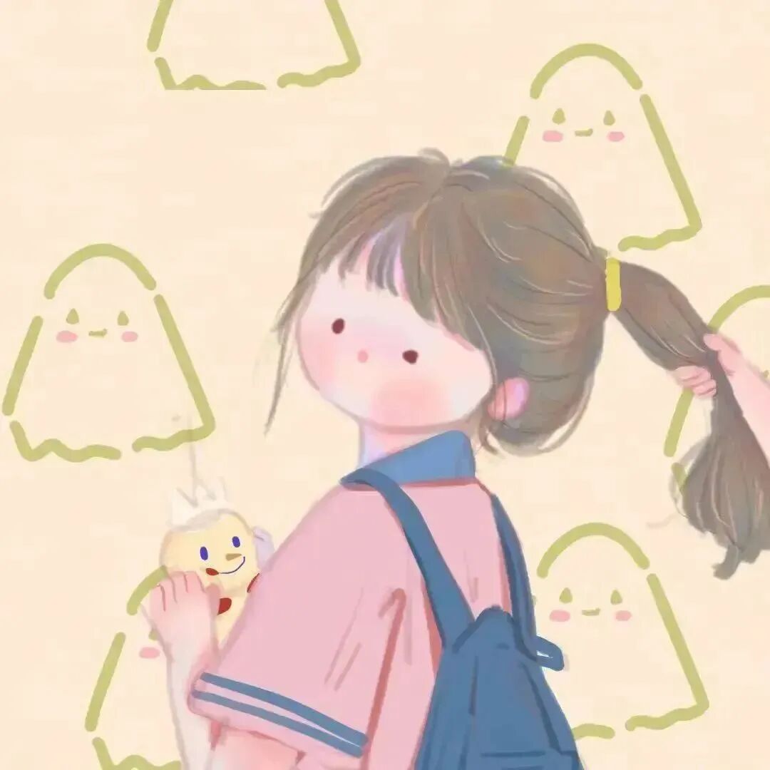 可爱动漫情侣头像