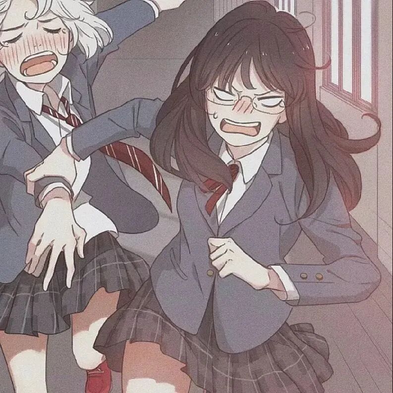 二人闺蜜头像动漫闺蜜头像