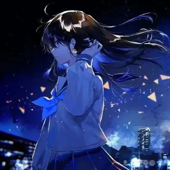 唯美动漫头像女