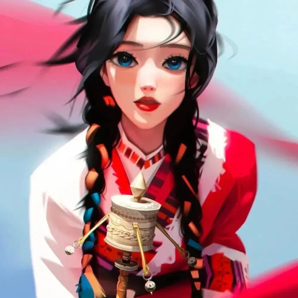 唯美动漫头像女