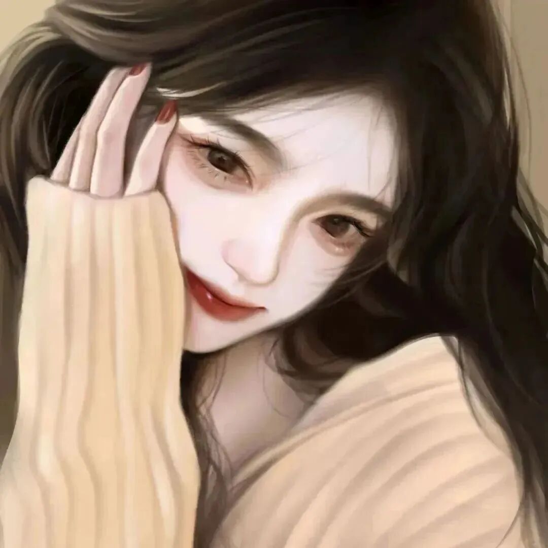 手绘动漫头像女