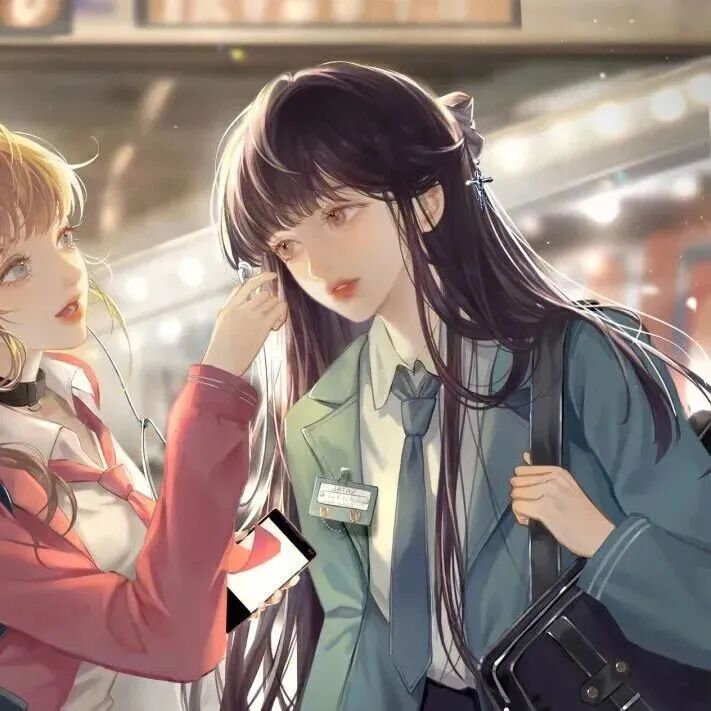 闺蜜头像 闺蜜 动漫闺蜜头像  二人闺蜜 二人闺蜜头像 唯美 唯美头像