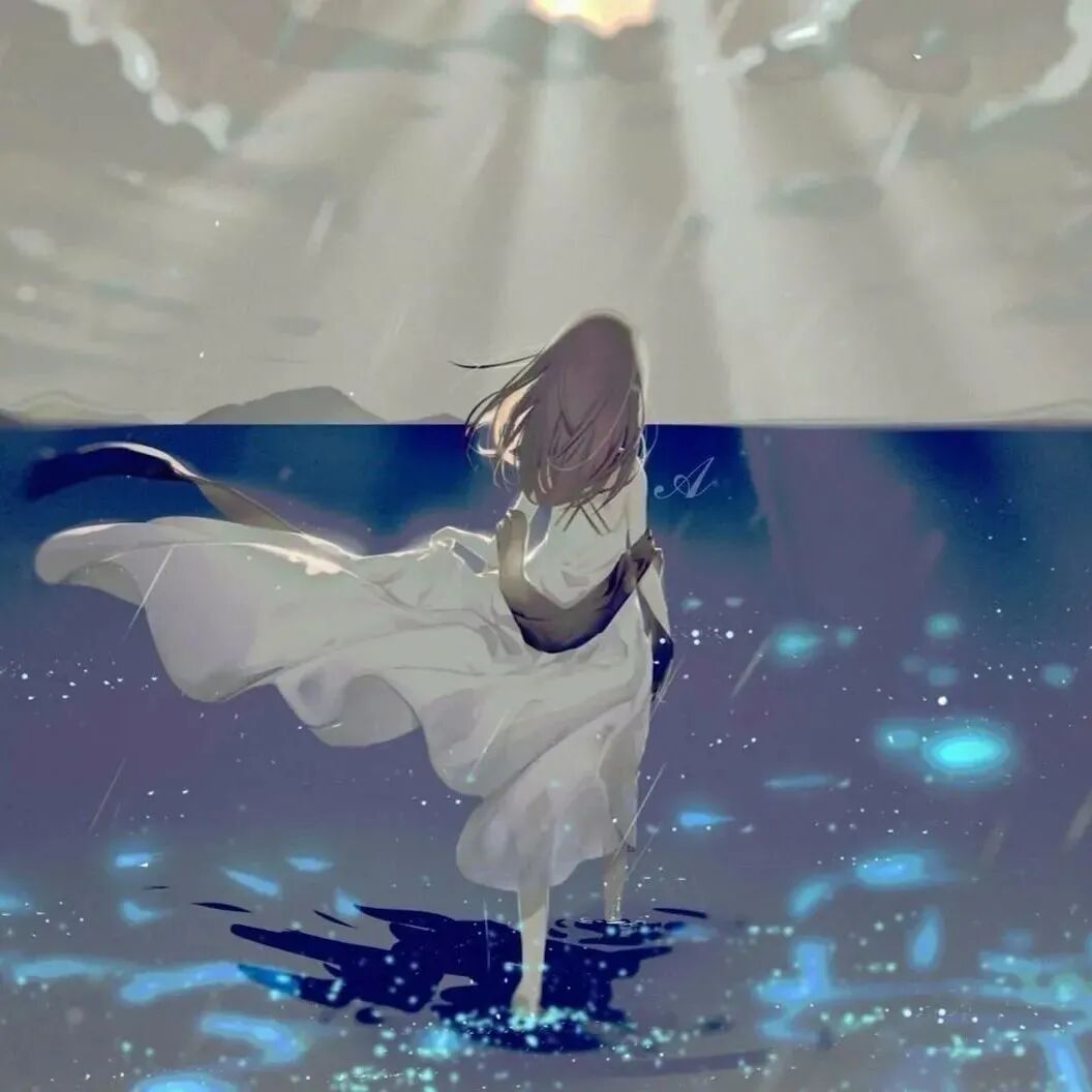 唯美动漫头像女