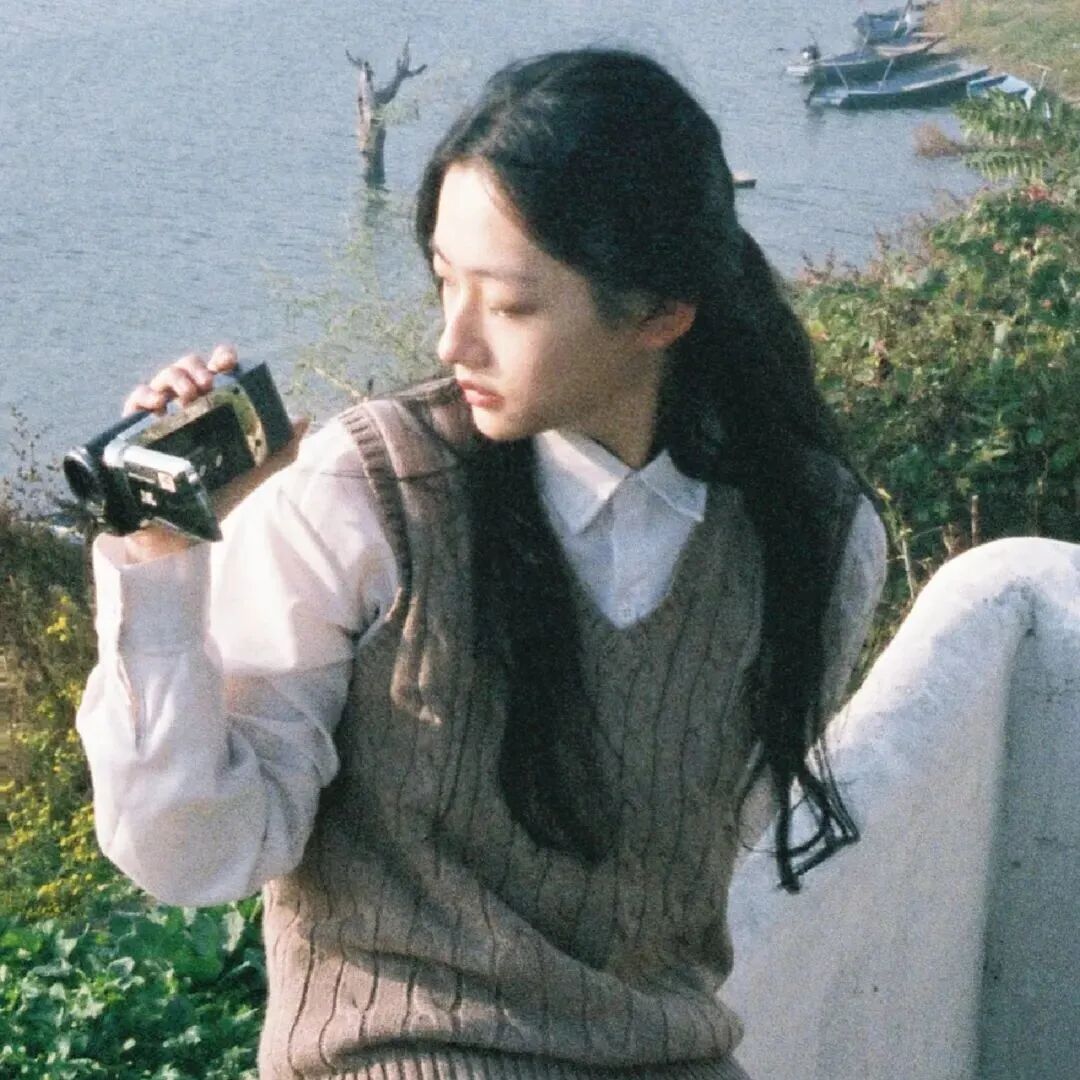 小清新女生头像侧脸头像小清新头像