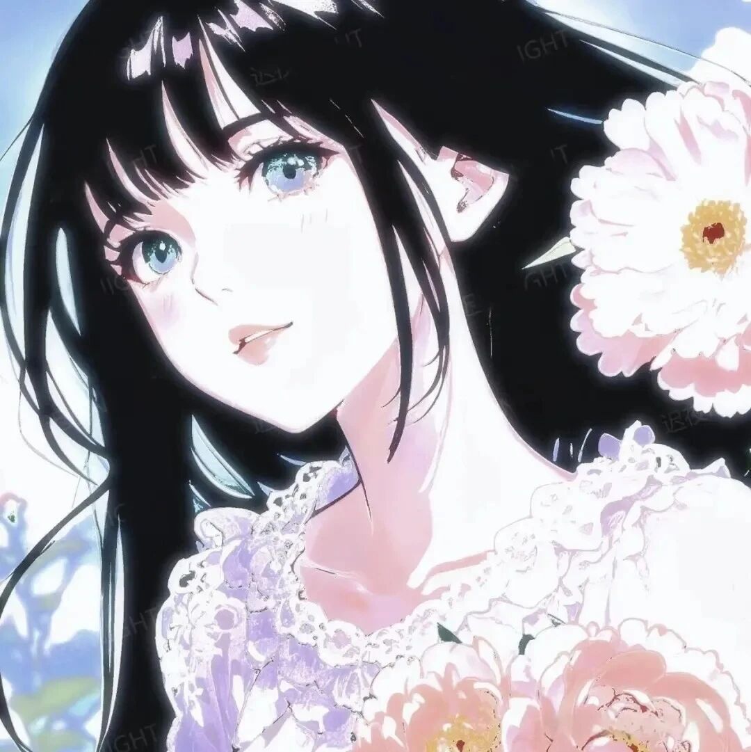 古早感动漫头像女
