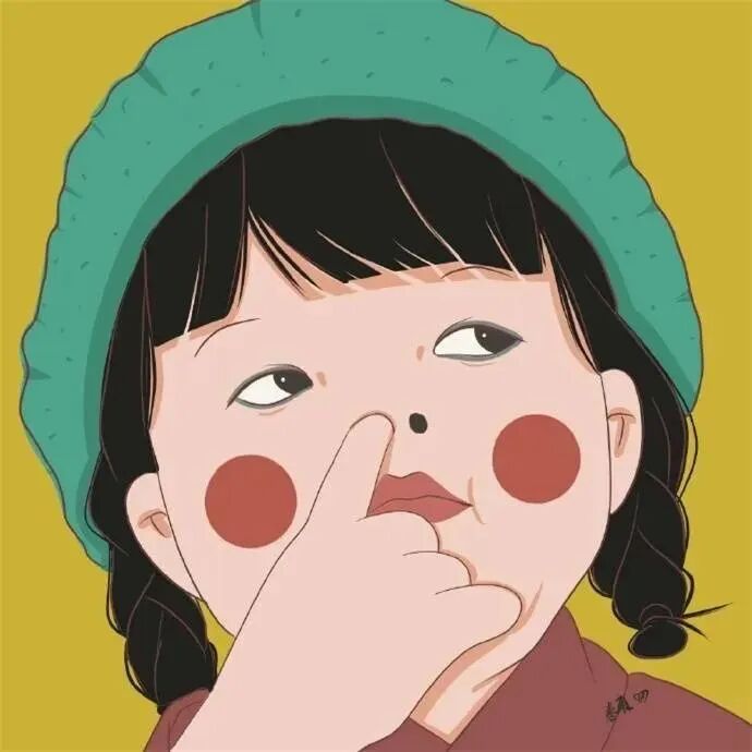 卡通沙雕搞怪六人闺蜜头像动漫闺蜜头像