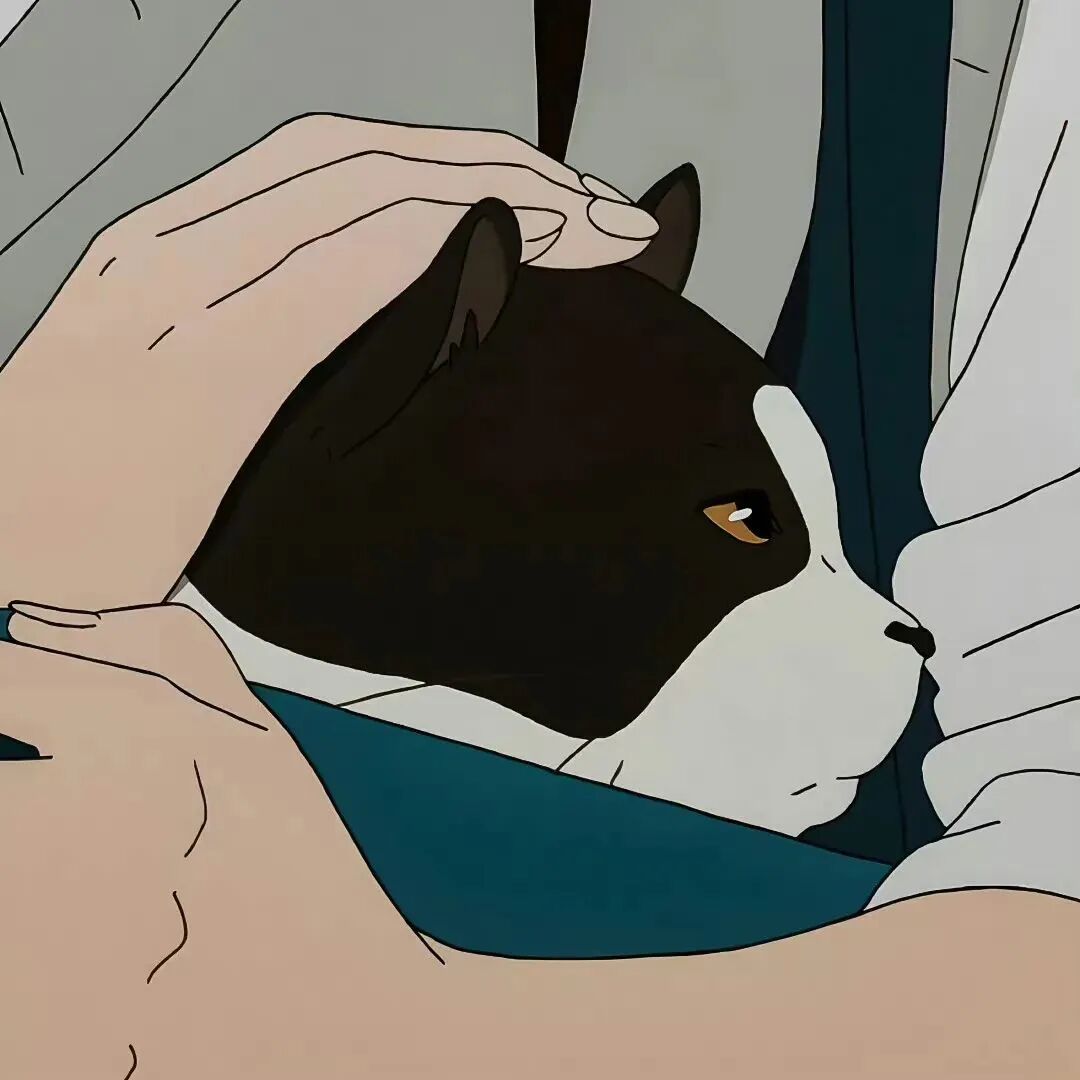 旧漫猫咪动漫头像