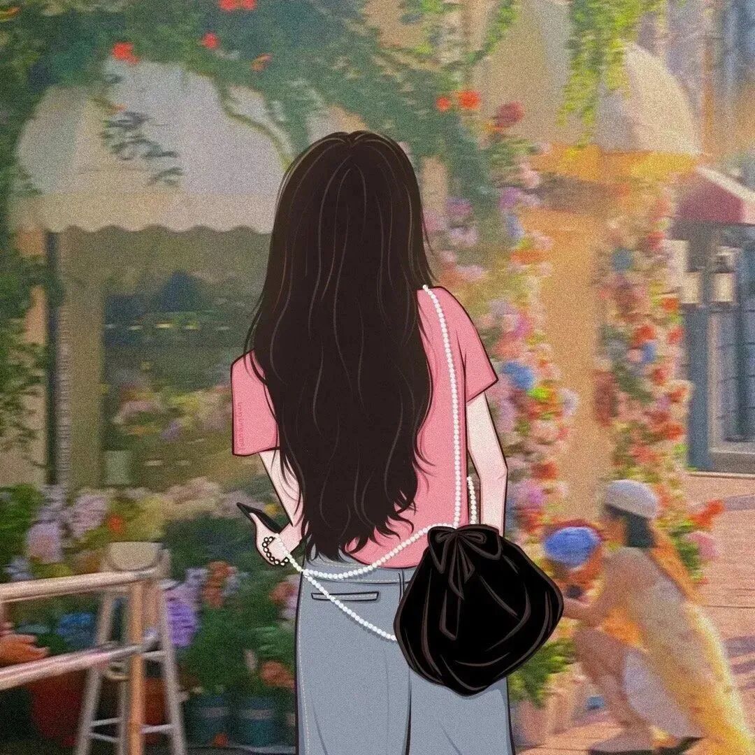 手绘情侣头像