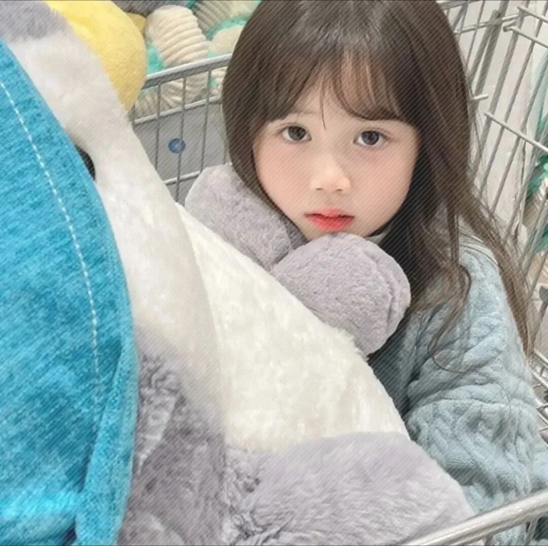可爱小女孩萌娃头像