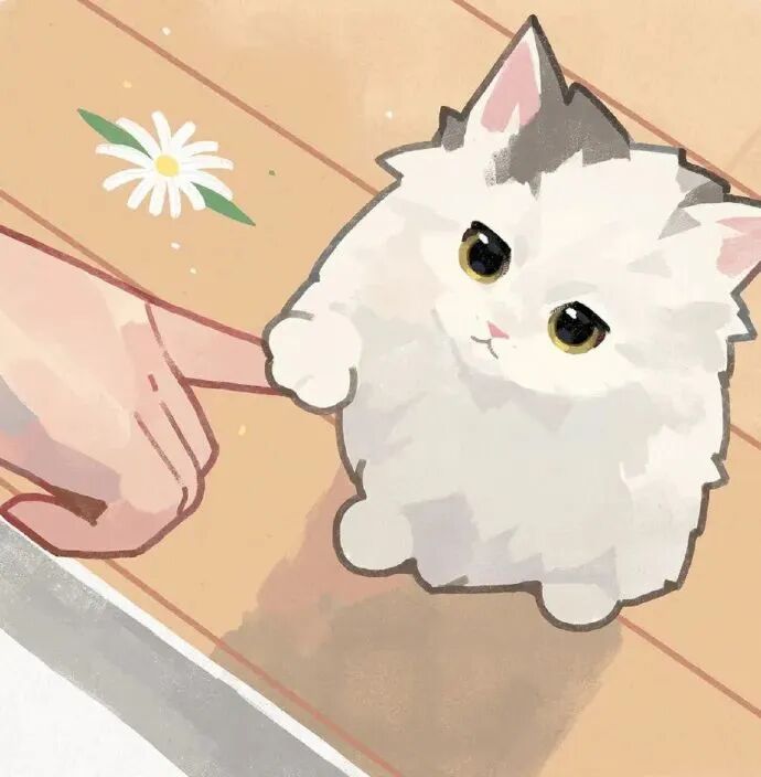 可爱猫咪卡通头像