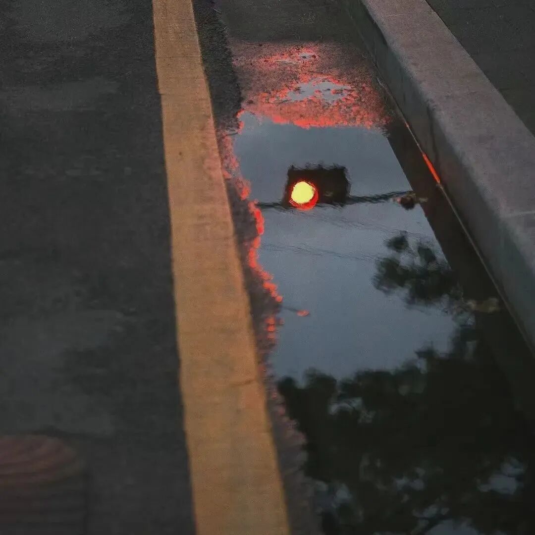 意境红绿灯背景图