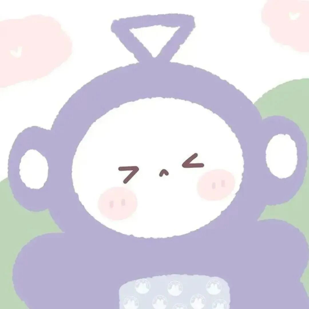 天线宝宝卡通情侣头像