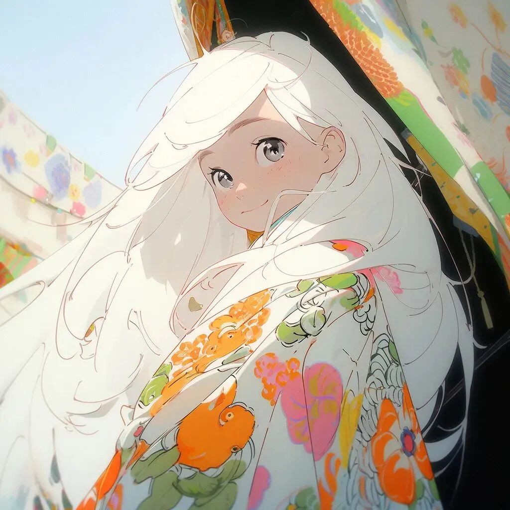 唯美动漫头像女