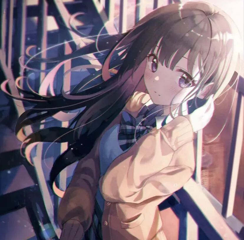 唯美动漫头像女