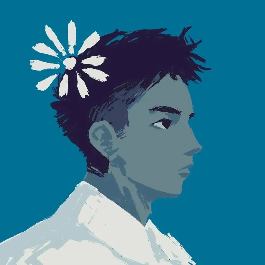 手绘动漫头像男