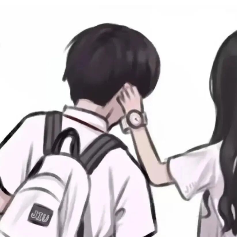 xuanyueba学院风动漫情侣头像