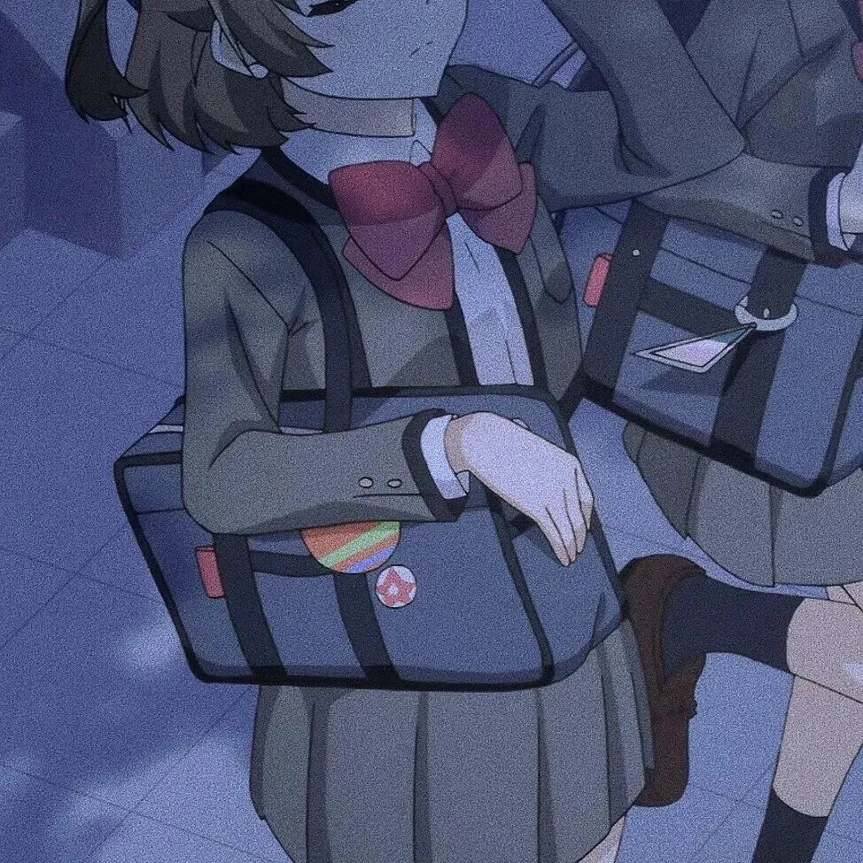 学院风二人闺蜜头像动漫闺蜜头像