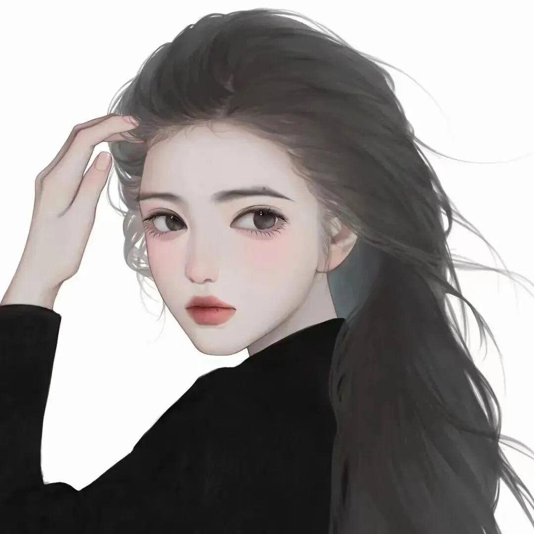 手绘动漫头像女