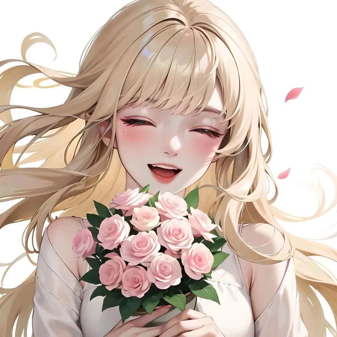 ai3d鲜花动漫情侣头像
