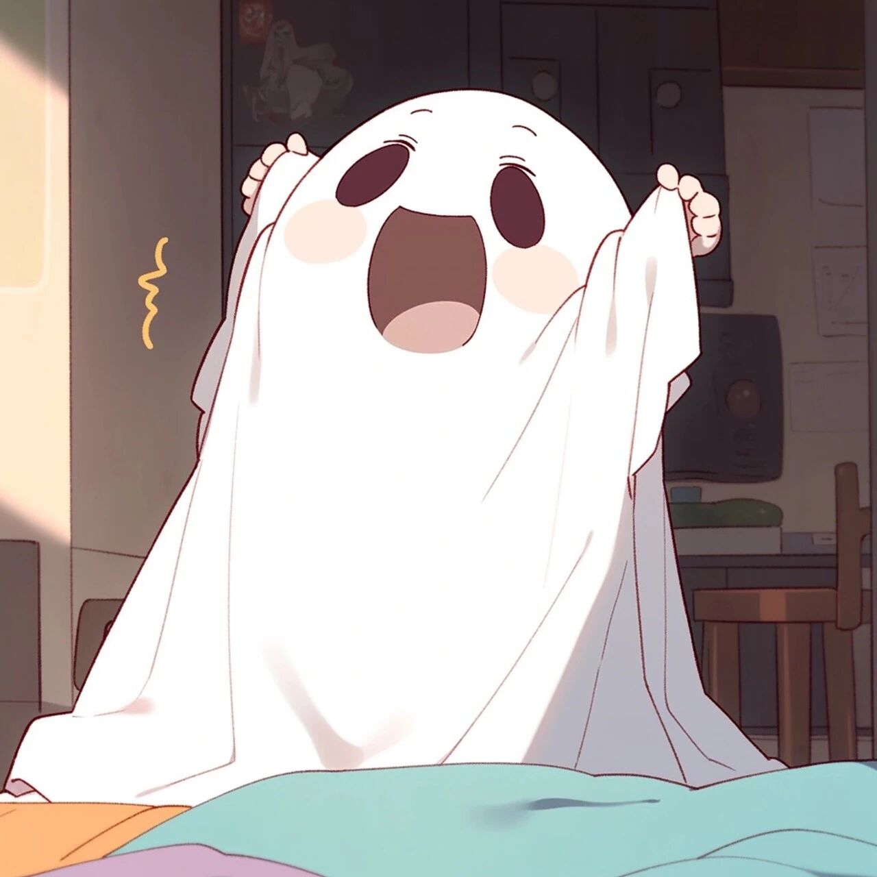 ylqltx幽灵动漫情侣头像