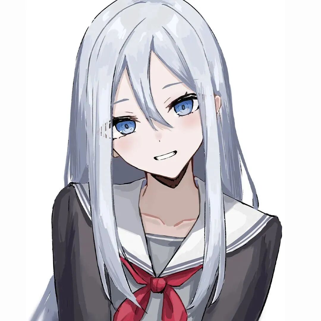 学院风动漫头像女