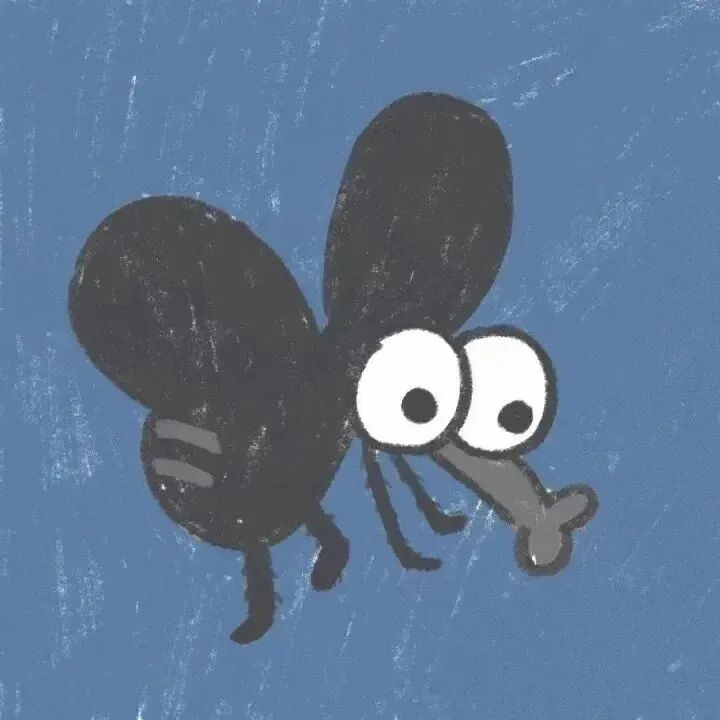 沙雕搞怪蚊子卡通情侣头像